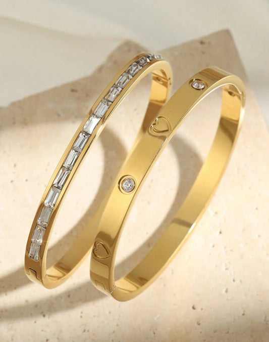 2pc Tania Stainless Steel Bracelets