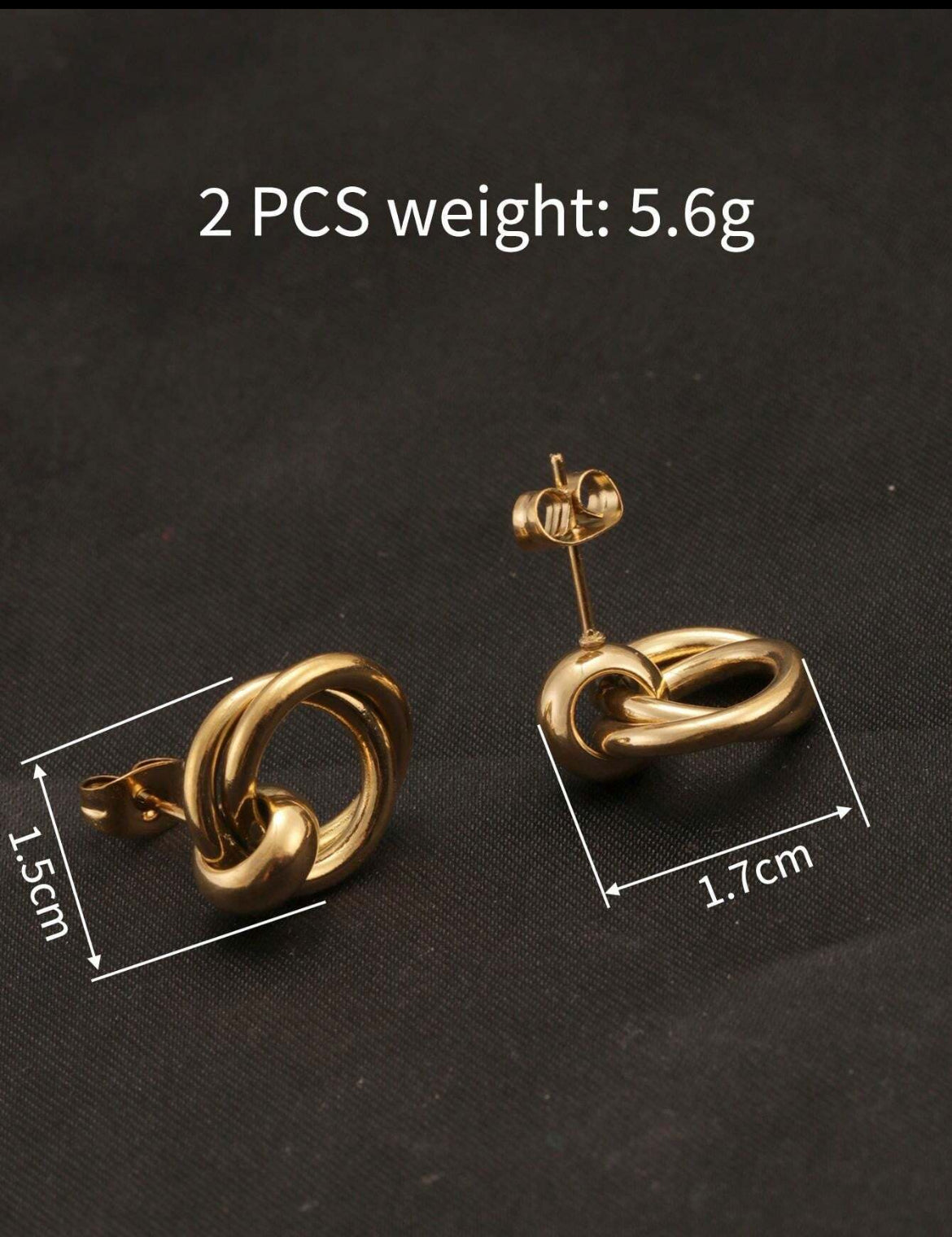 Baddie Bling stainless steel earrings