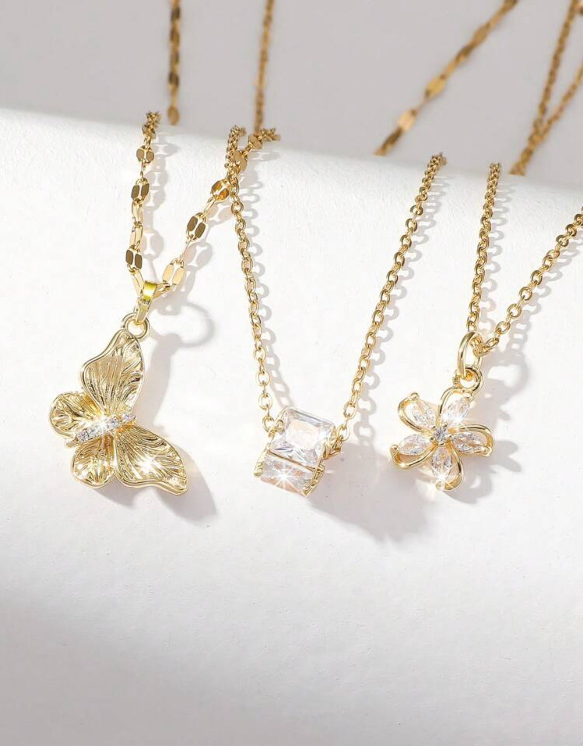 3pc Flower Elegant Necklace set