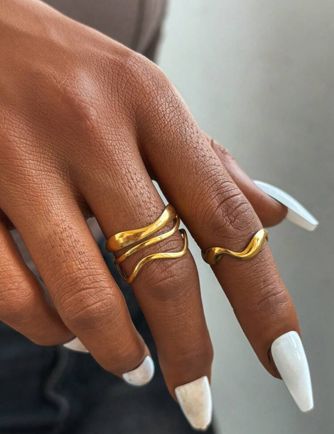 2pc Tinka Ring set