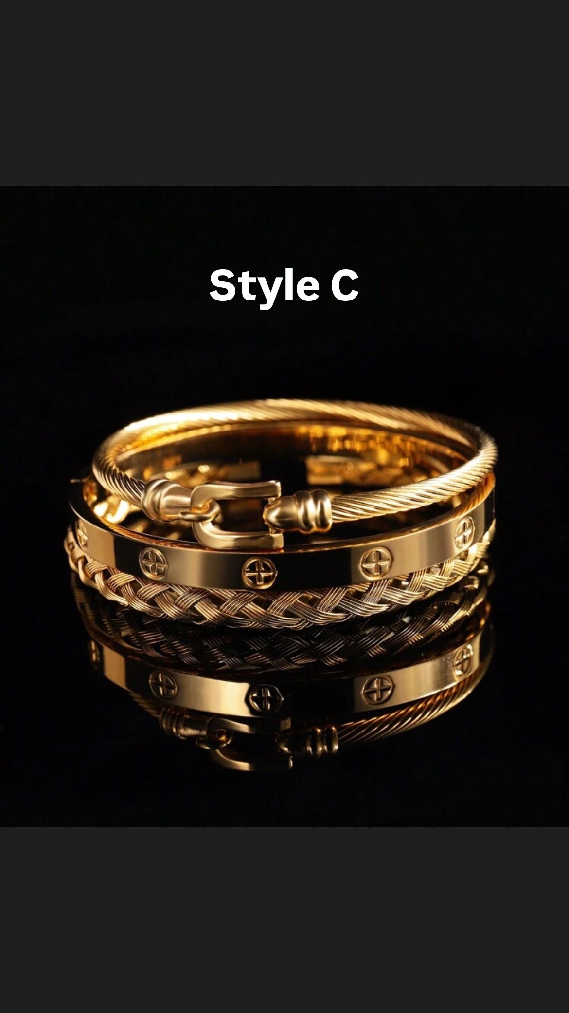 3pc Greece Men’s Bracelets