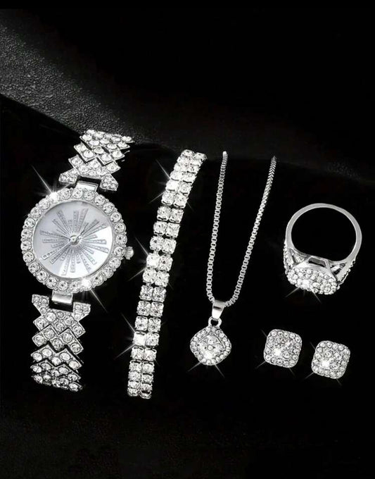 6pc Steffany watch set