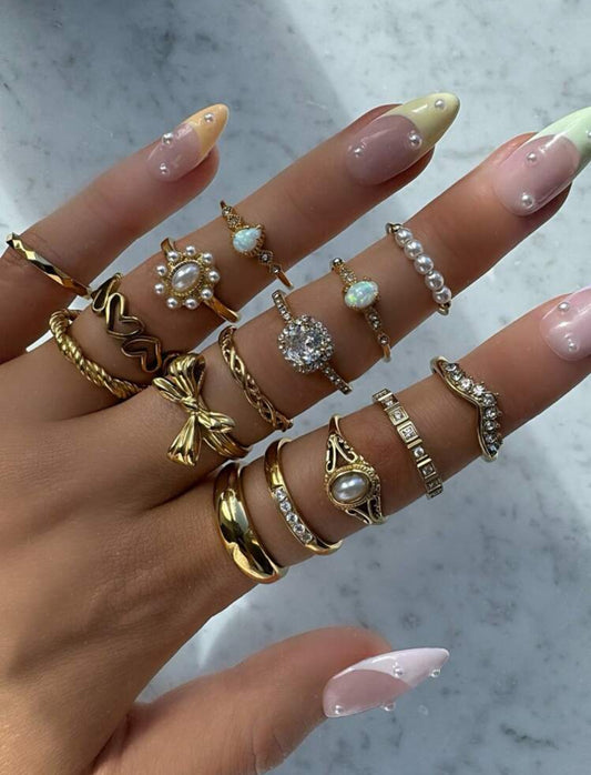 15pc Layla Ring Set