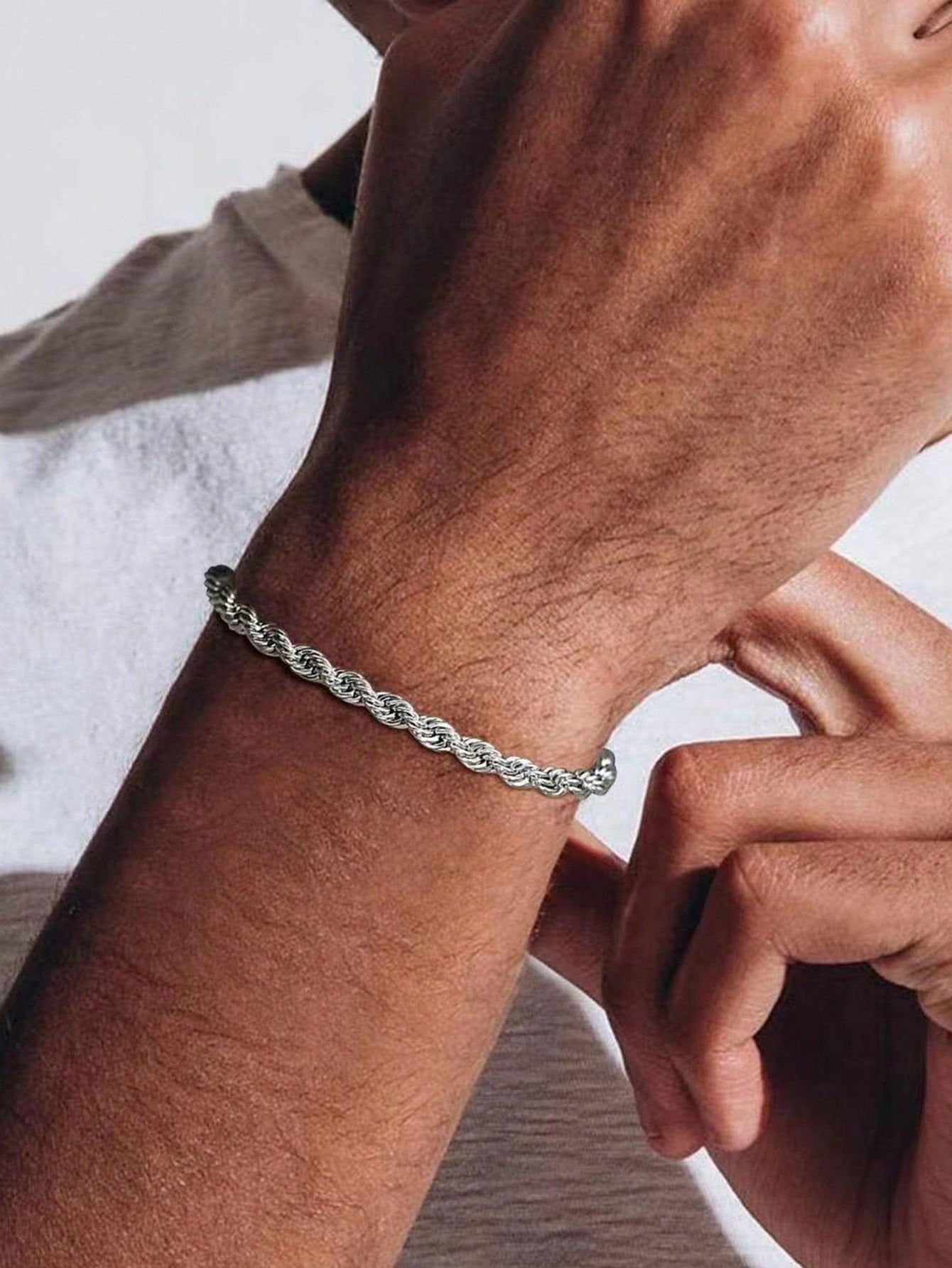 Men’s Twisted Rope Bracelet