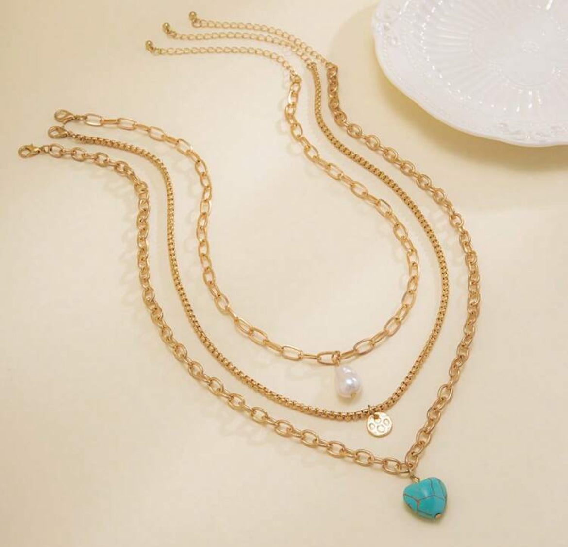18K Gold Plated Bohemian Necklace