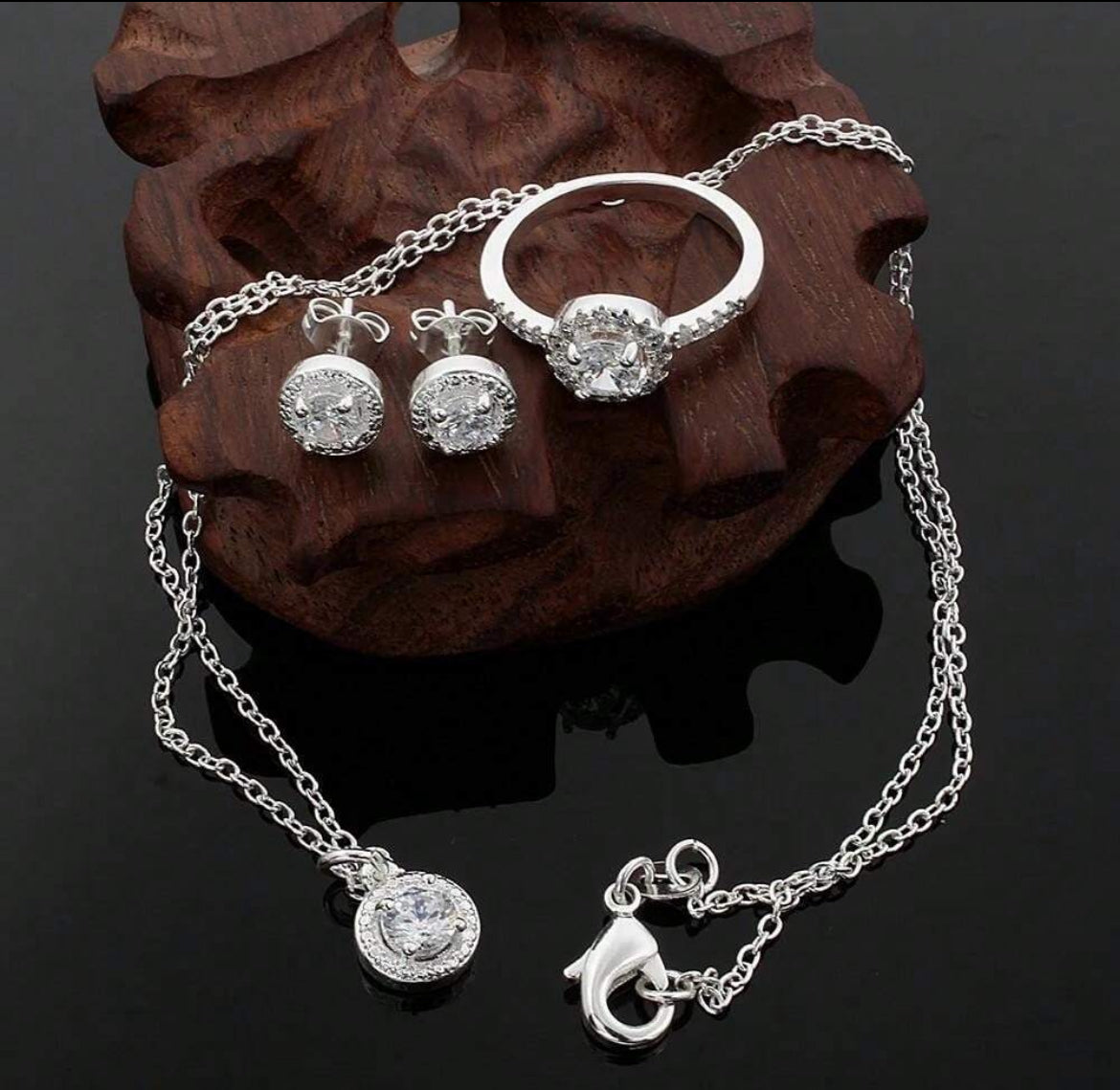 925 Sterling Silver Naomi Set