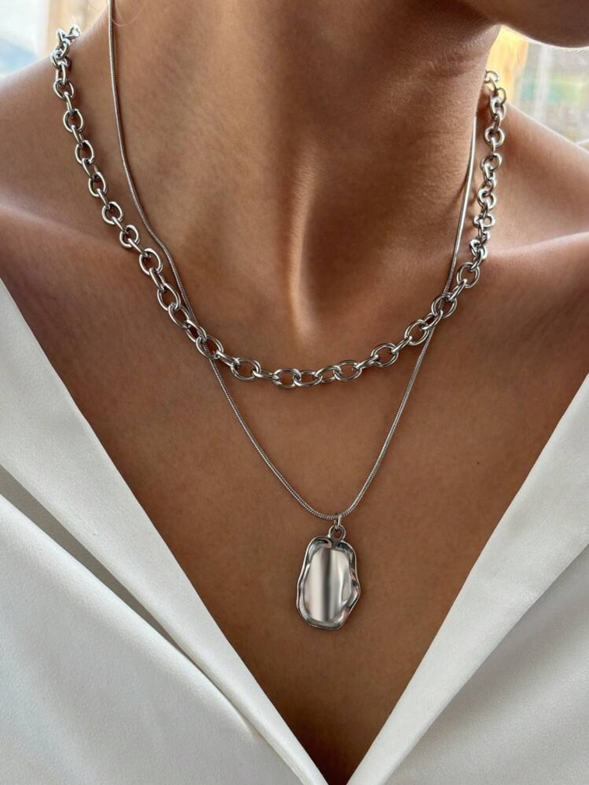 2pc Elegant Necklace Set