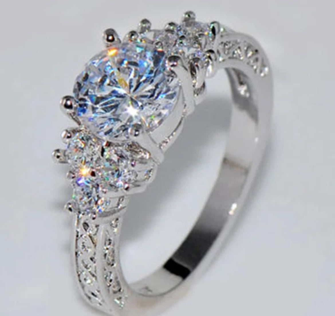 River Elegant Stainless Steel Ring