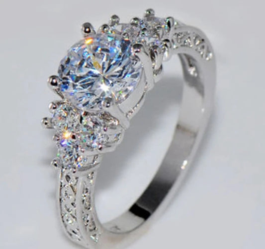 River Elegant Stainless Steel Ring