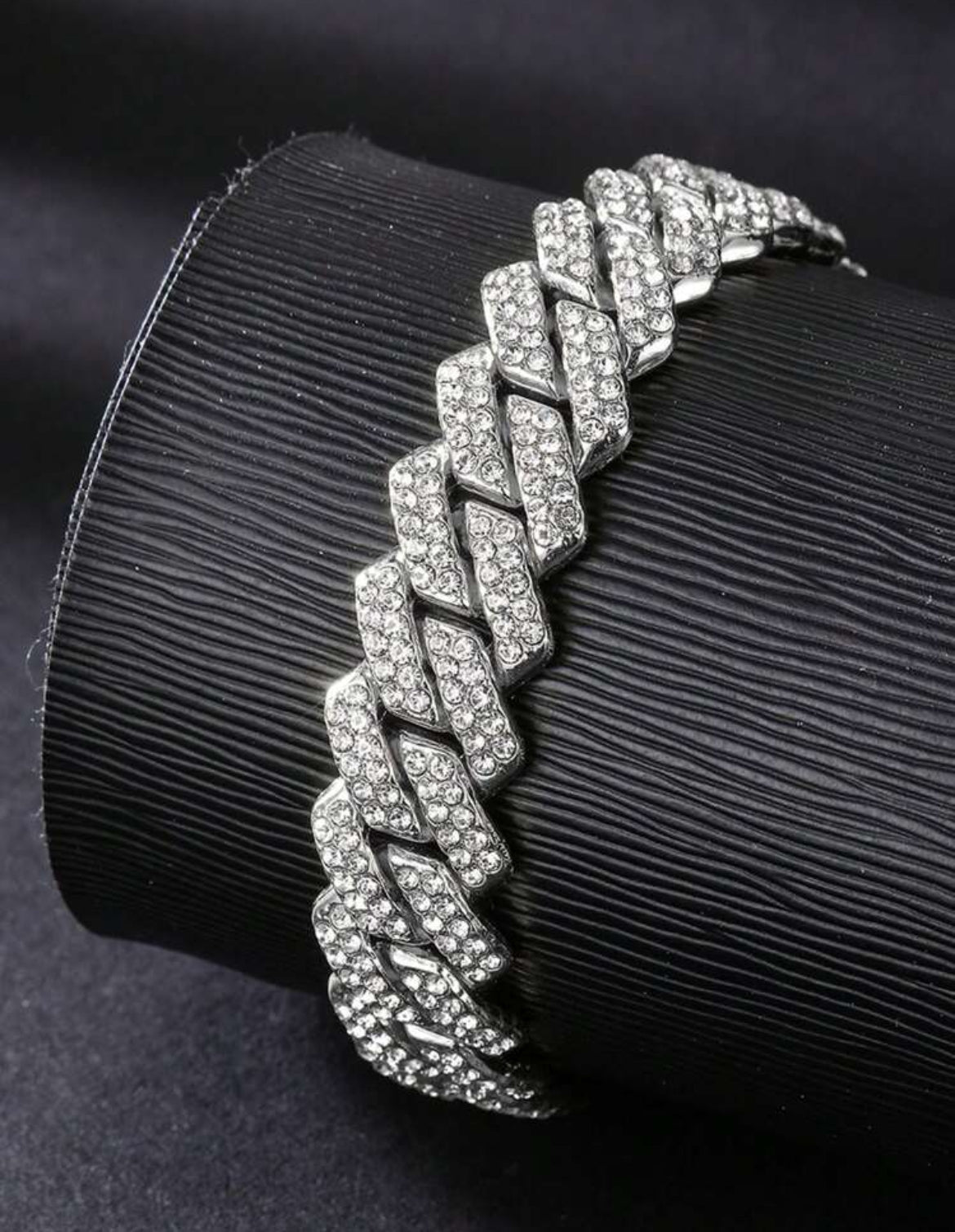3pc Icy bracelet set for men