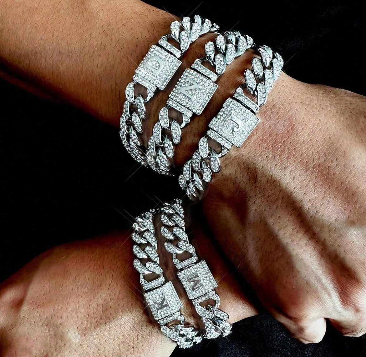 Initial Men’s bracelet