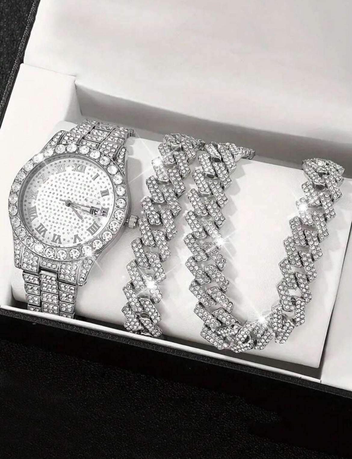 Men’s Ice Box Jewelry Set