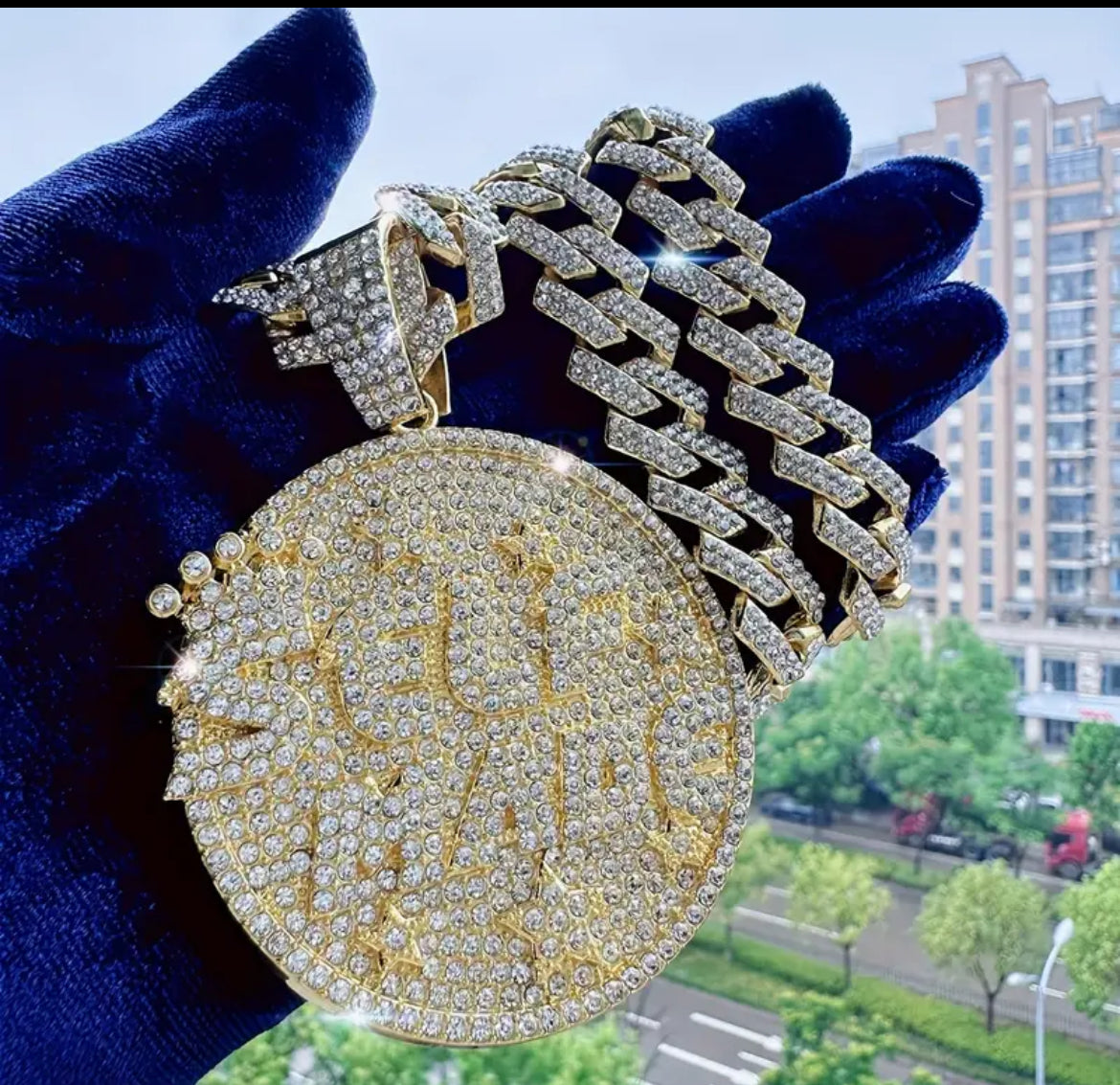 Self made icy chain