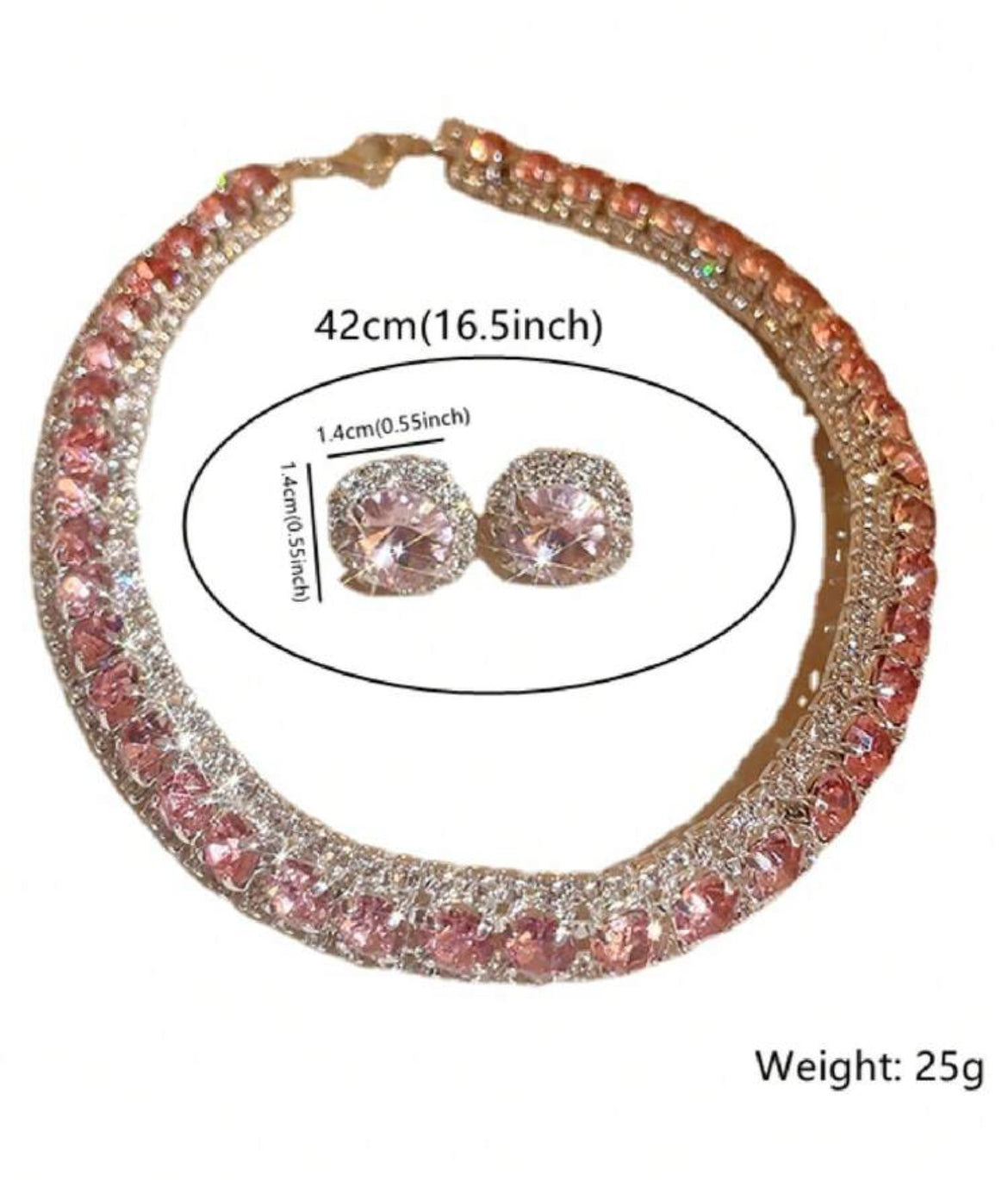 Crystal Ale Necklace Set