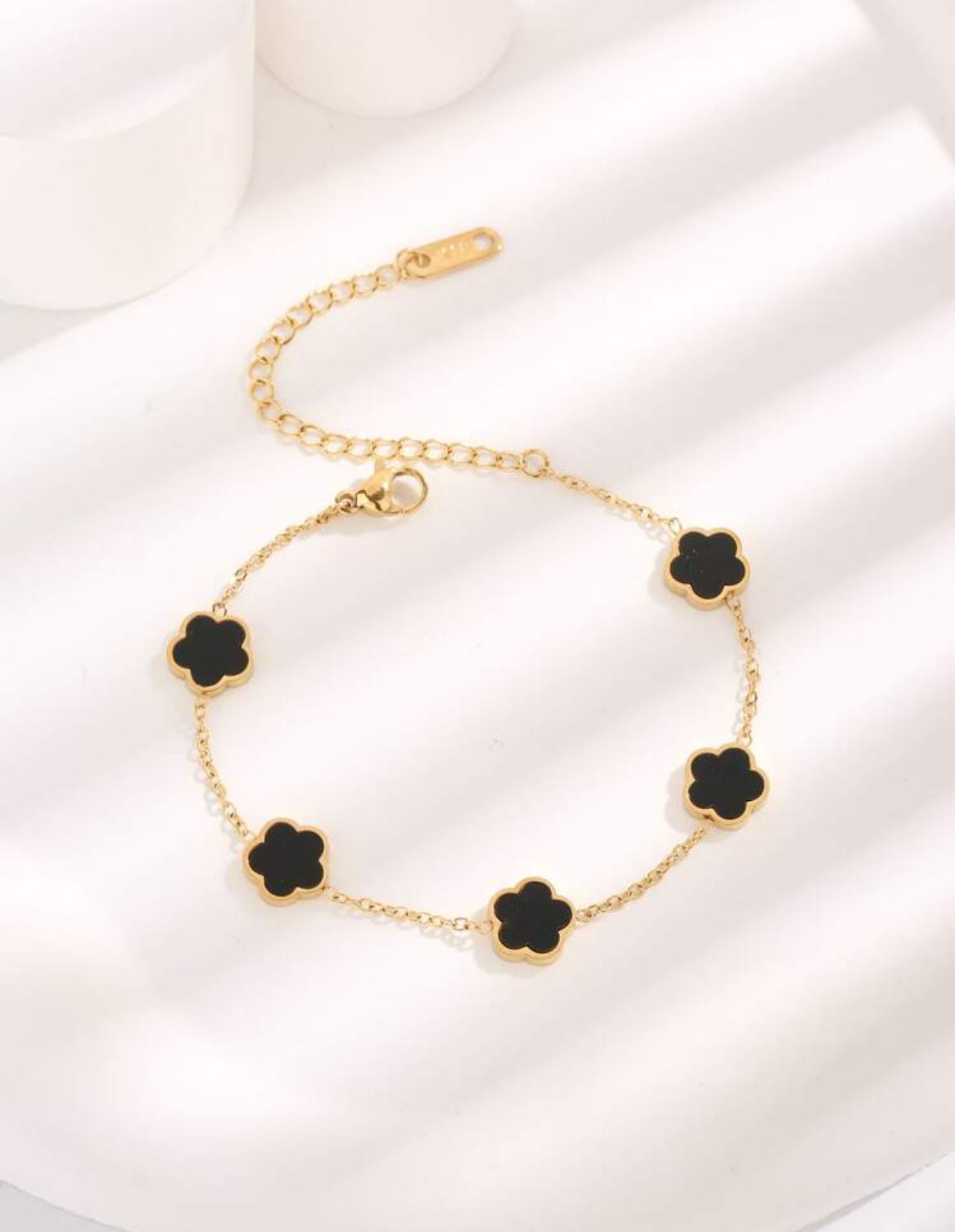 Clover Stainless steel bracelet