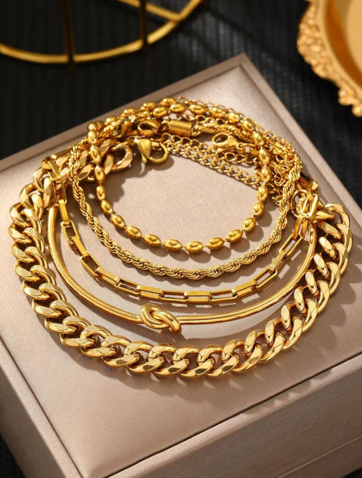 5pc Brinna bracelet set