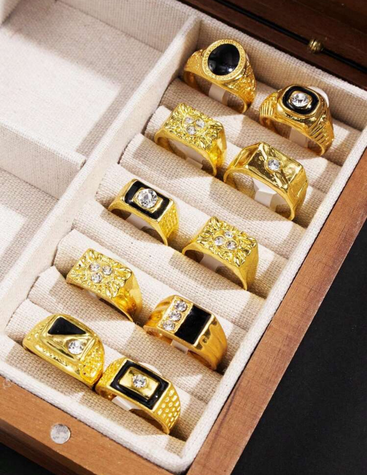 Men’s 10pcs Ring Set