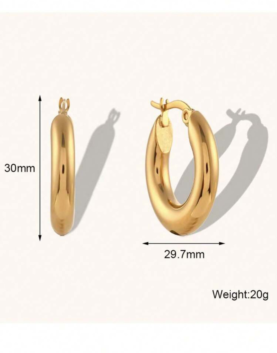 Golden Horizon 6pc earring set