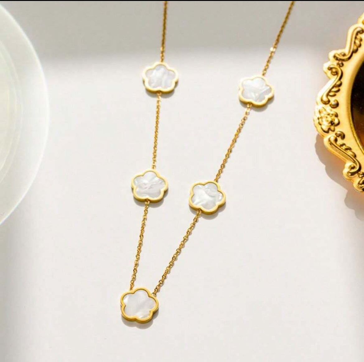 French classic clover jewelry set