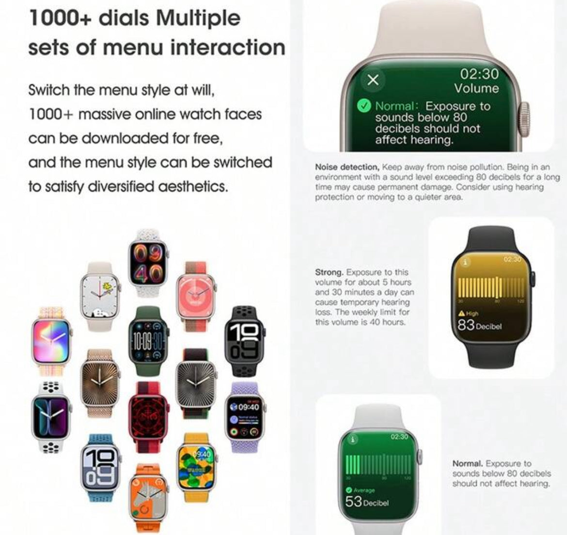S10 smart watch (unisex)