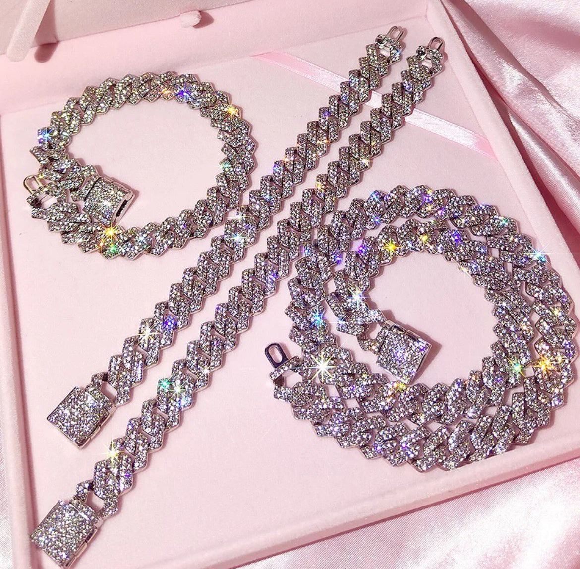 Sparkling Icy Cuban Chain