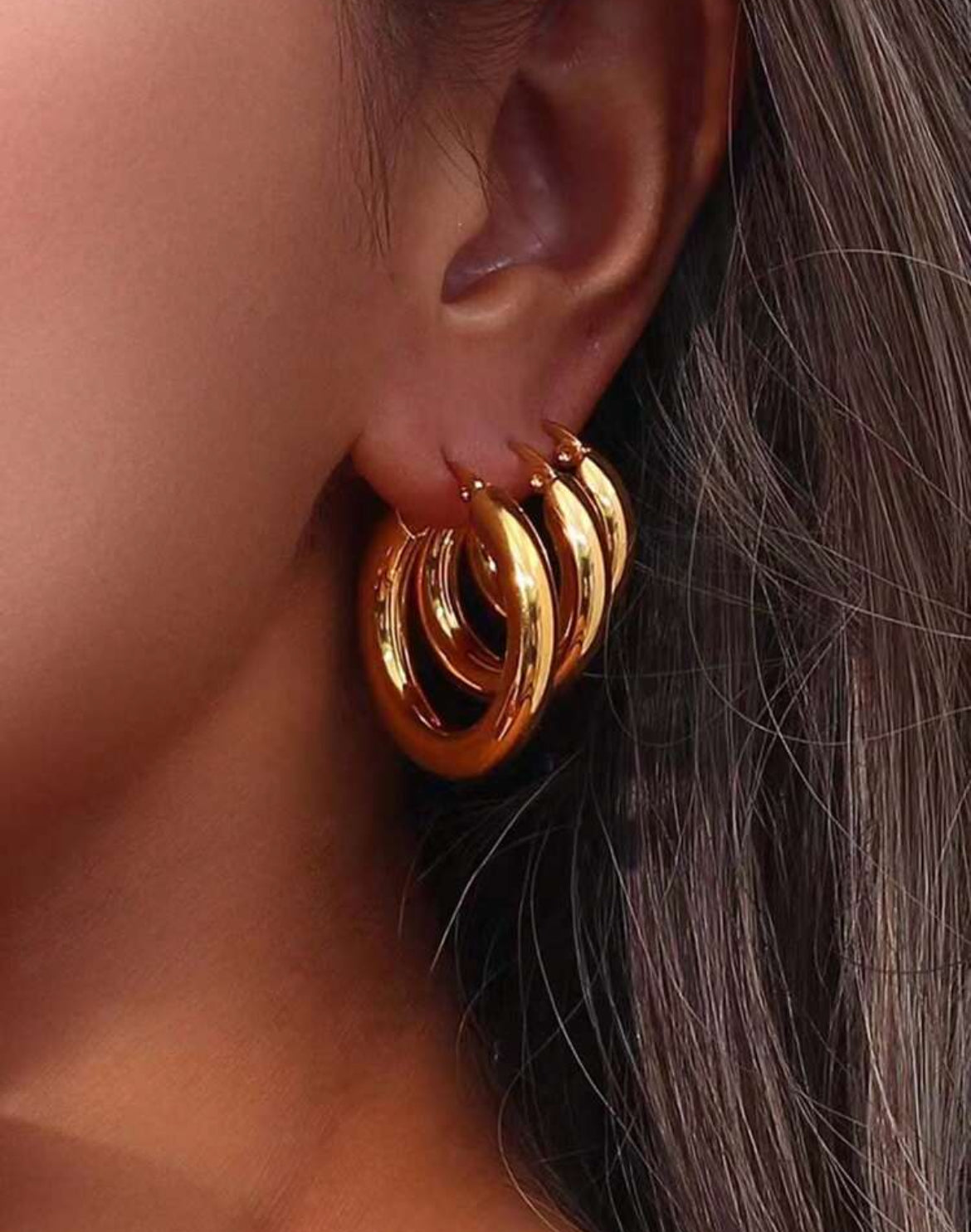 Golden Horizon 6pc earring set