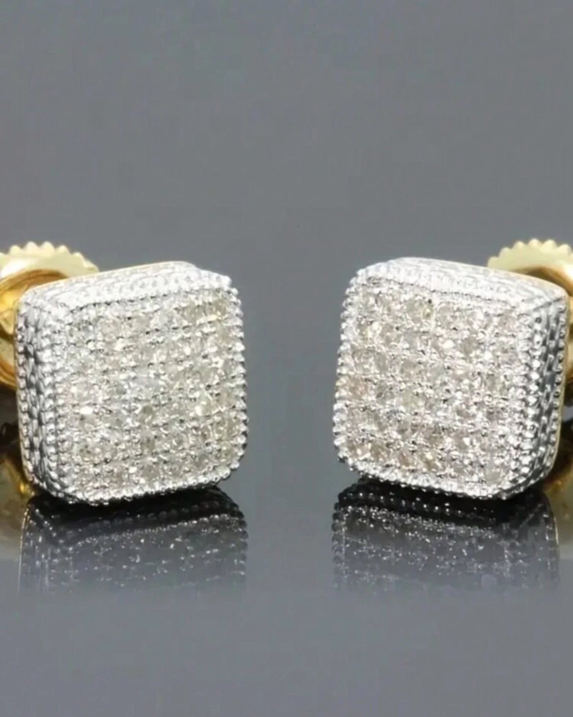 Men’s hip hop earring studs