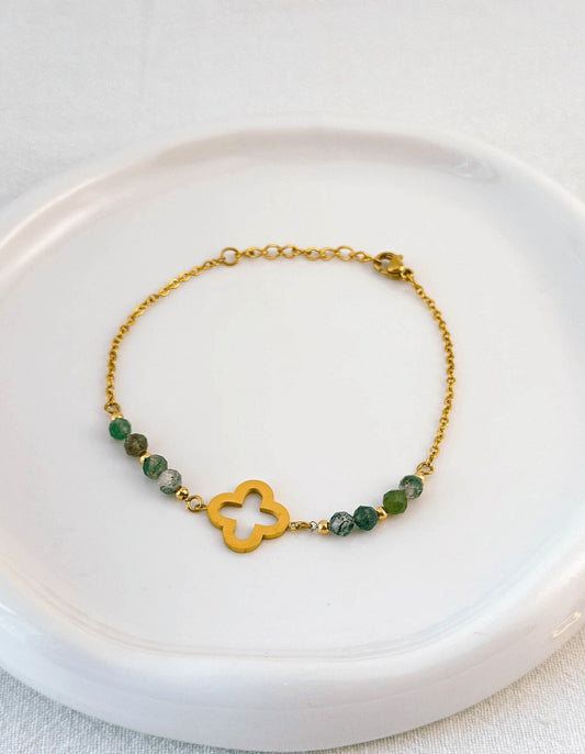 Clover charm bracelets