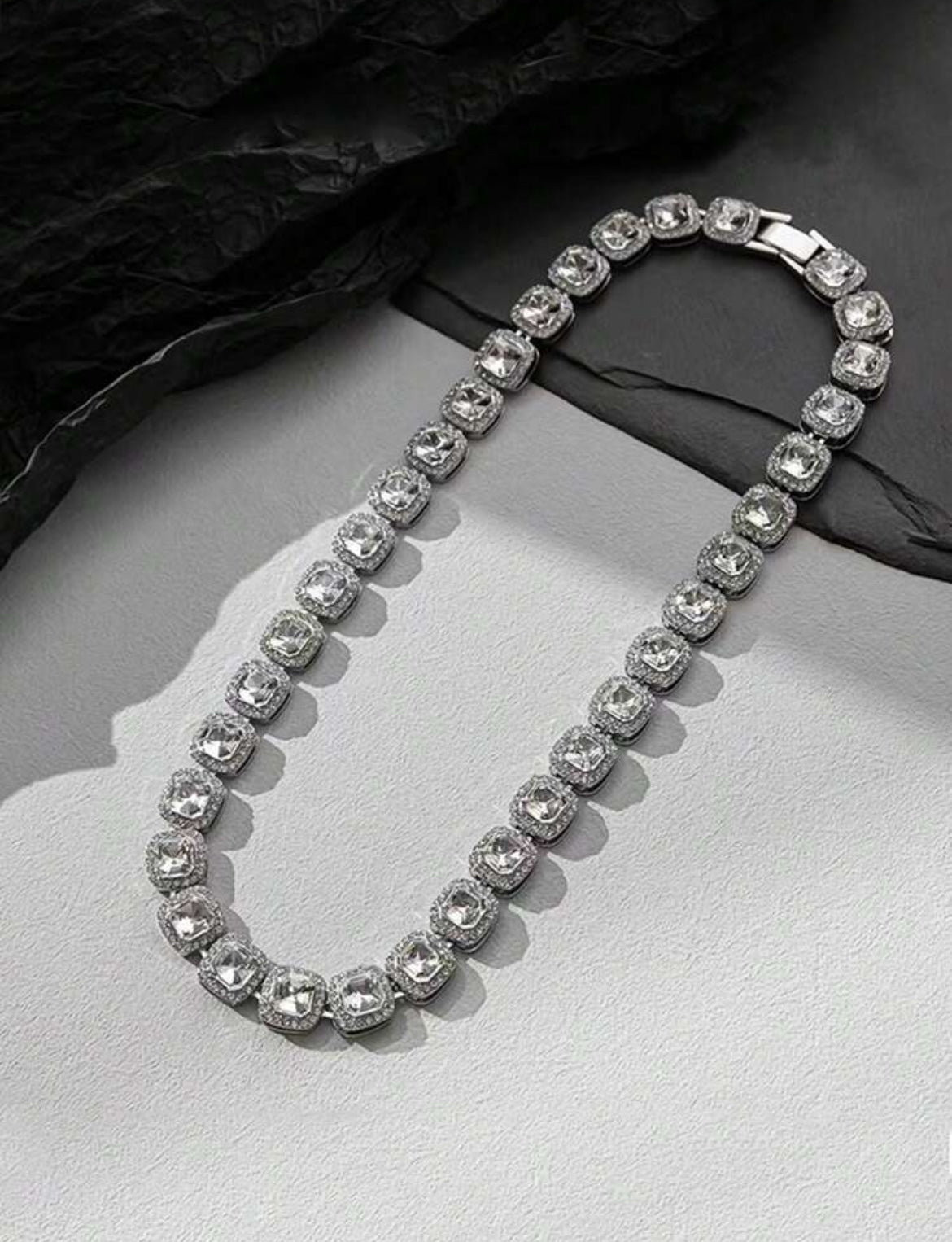 Iced out CZN necklace