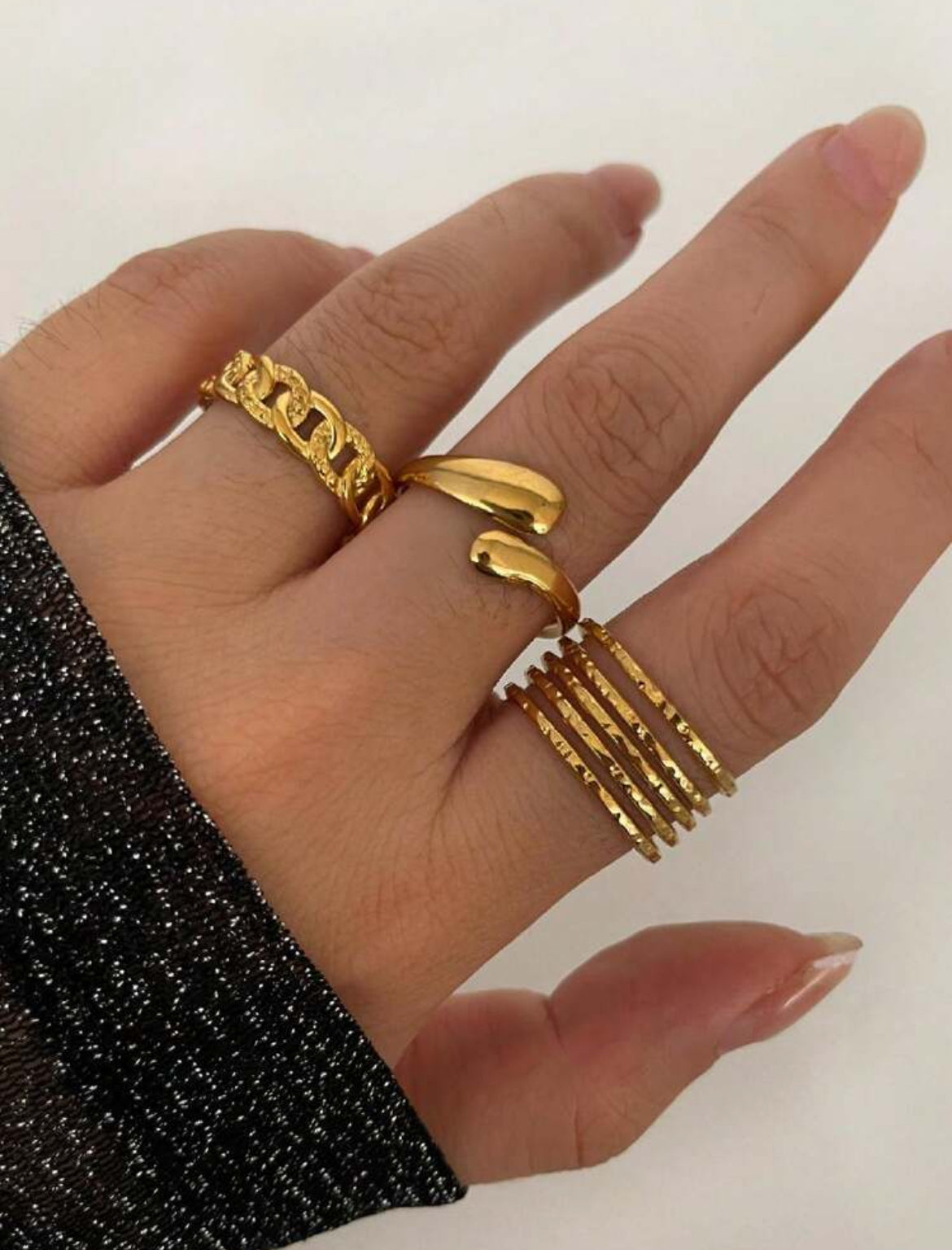 3pc Funflo ring set