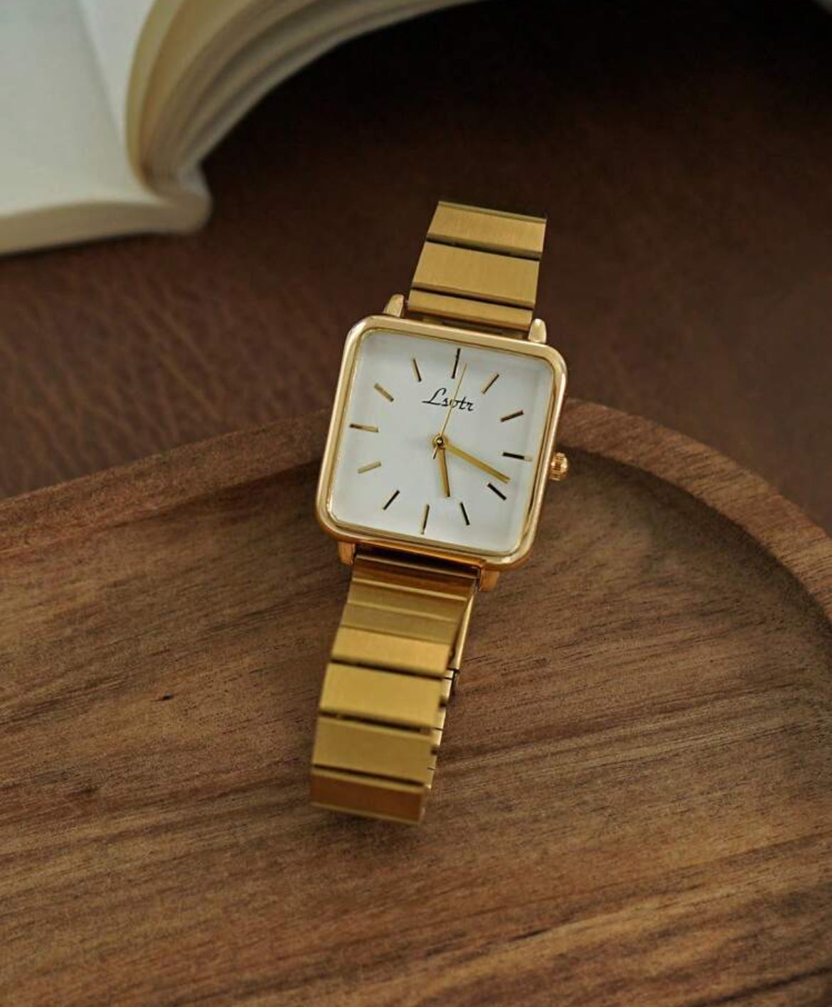 Woman’s square watch
