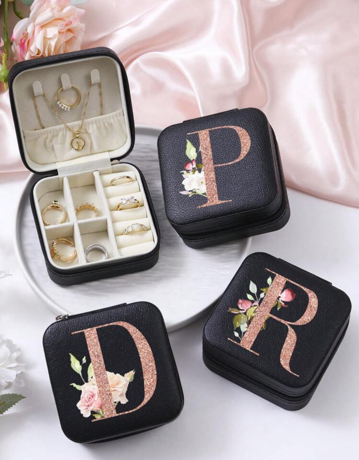 Initial Jewelry Box
