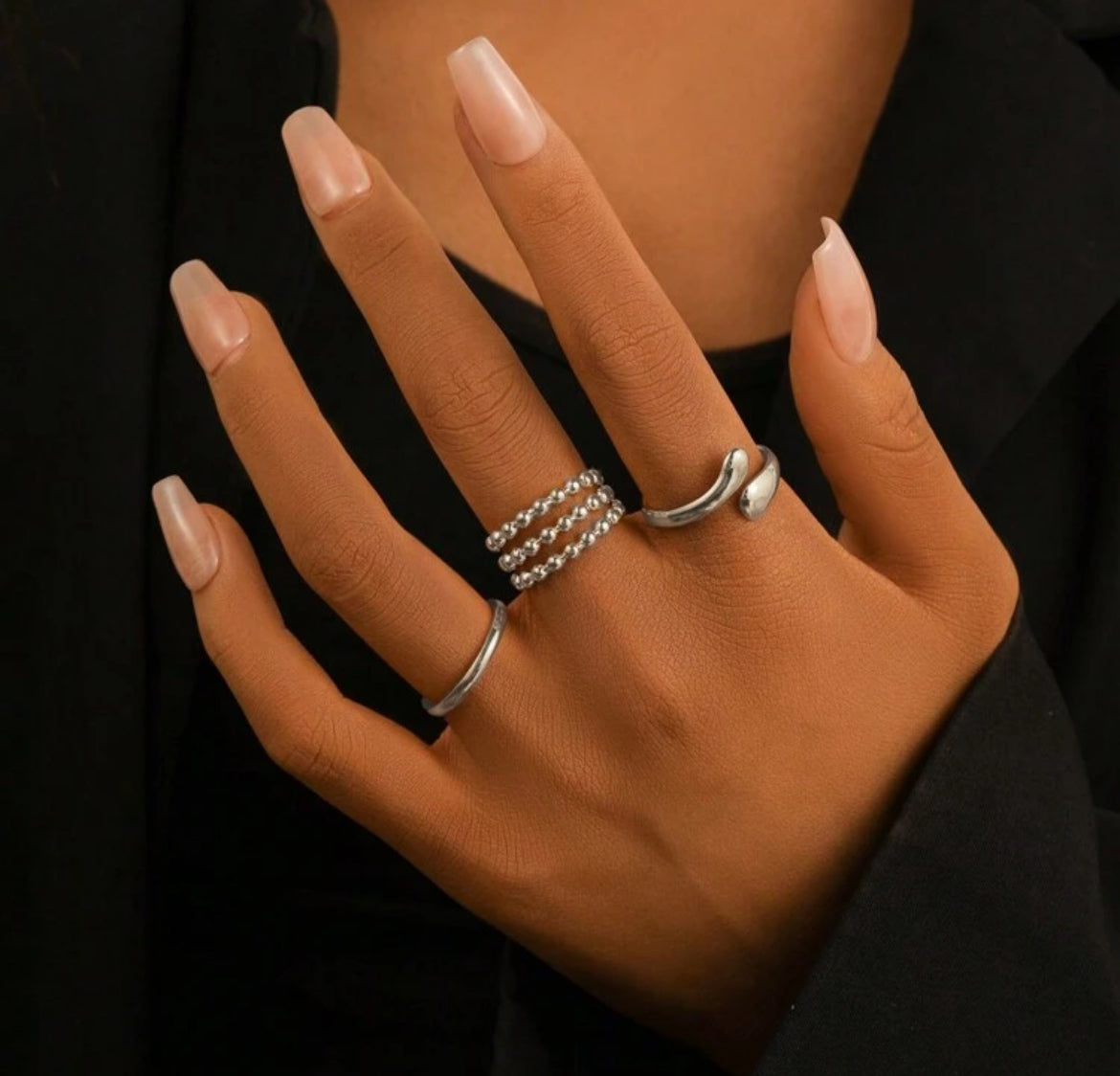 3pc Stella Ring Set