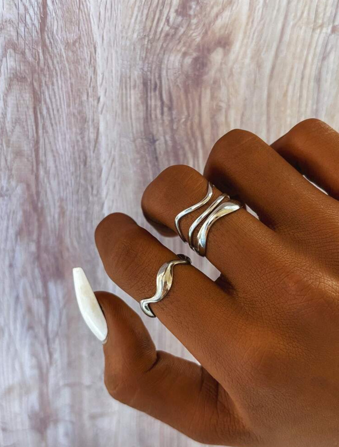 2pc Tinka Ring set