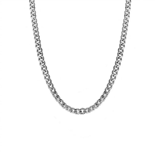 Stainless Steel Simple Necklace for Men