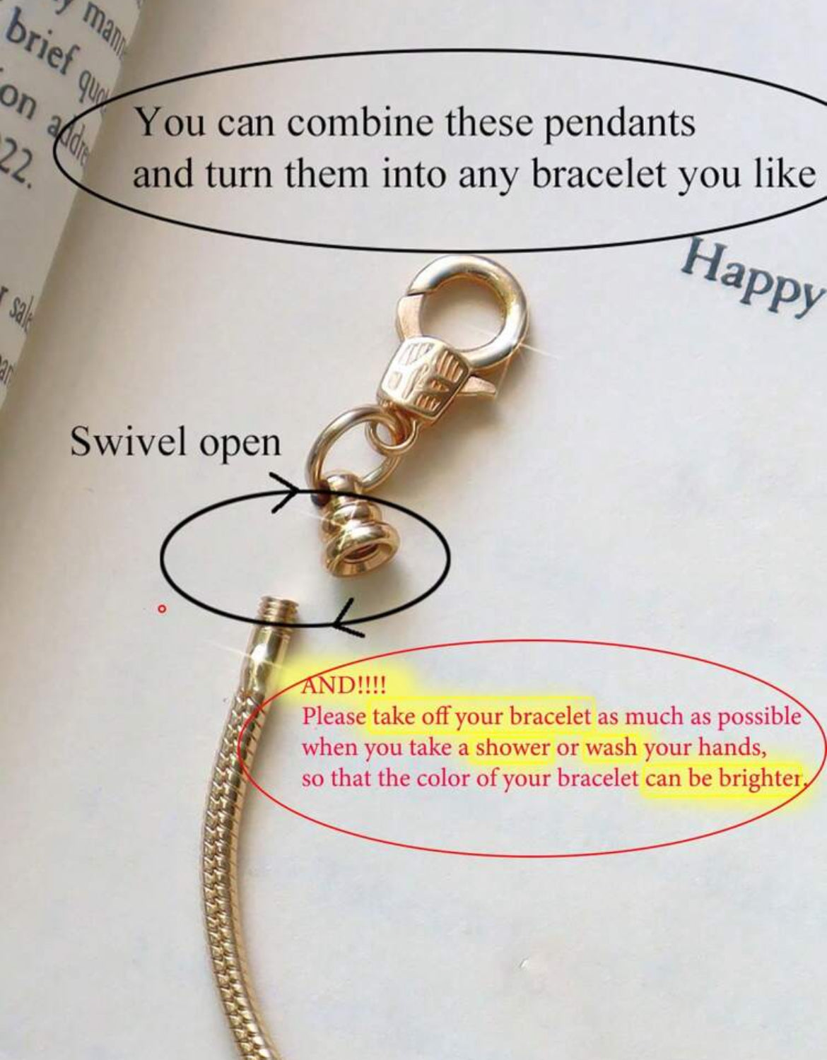 Y2K Emmi Charm Bracelet