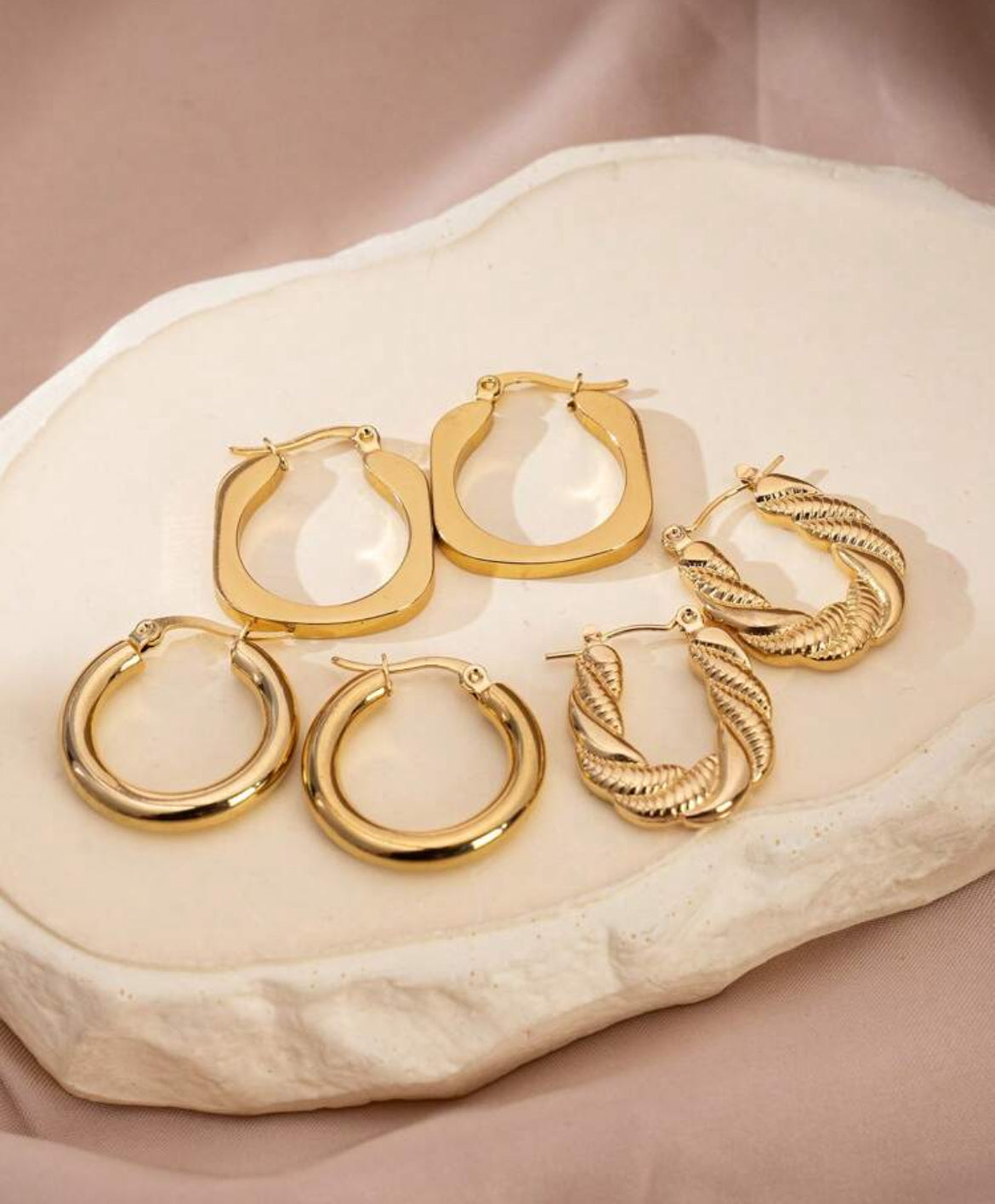 Amir 3 pc earring set