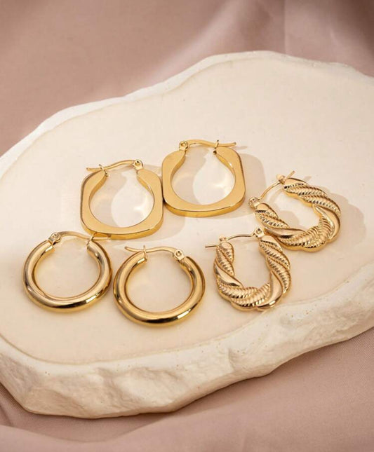 Amir 3 pc earring set