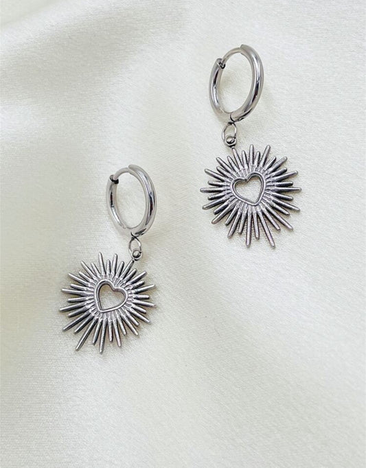 Sunflower Stainless Steel earrings
