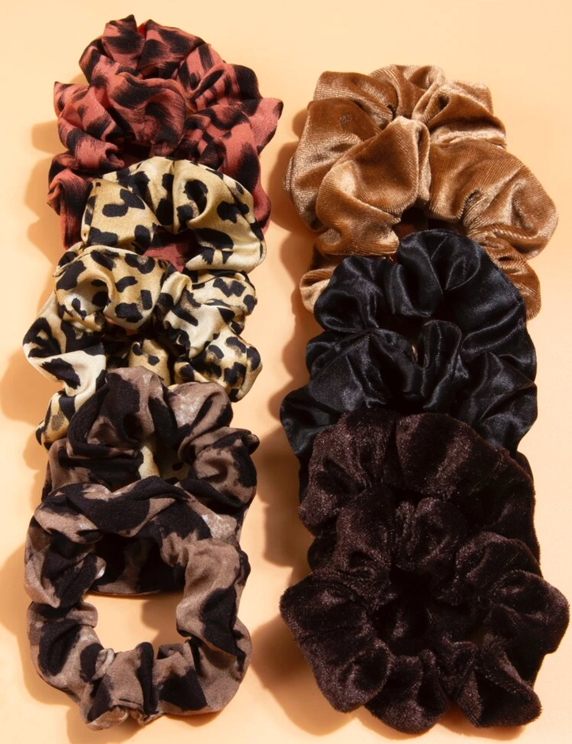 12pc hair scrunchies