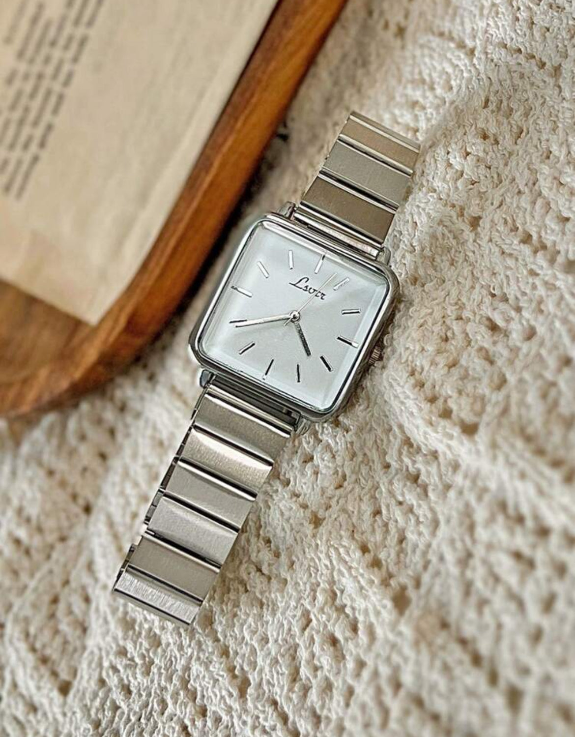 Woman’s square watch