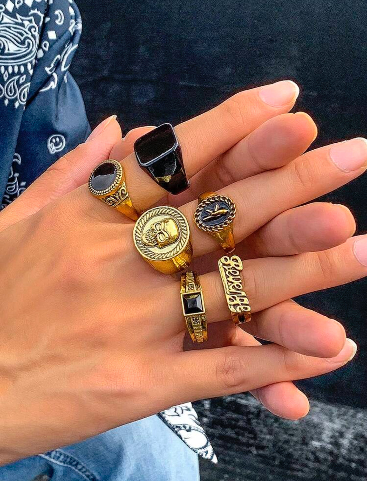 Men’s Rings 6pc set