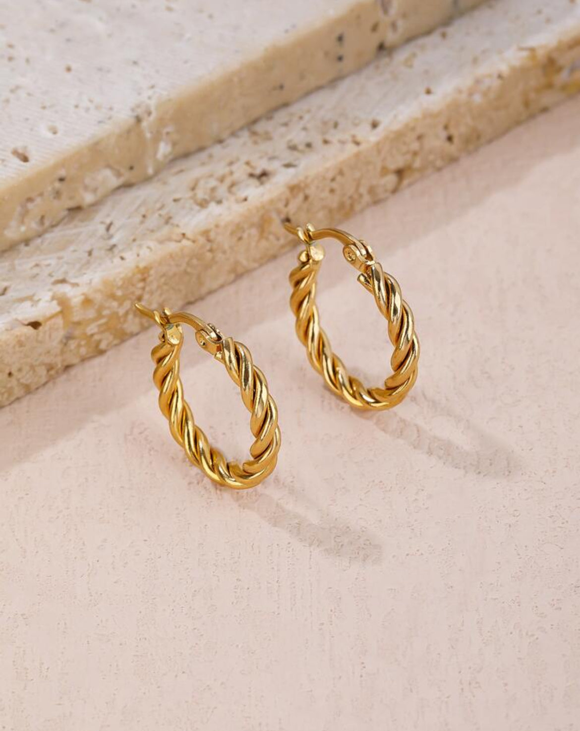 Rope n Radiance earring hoops