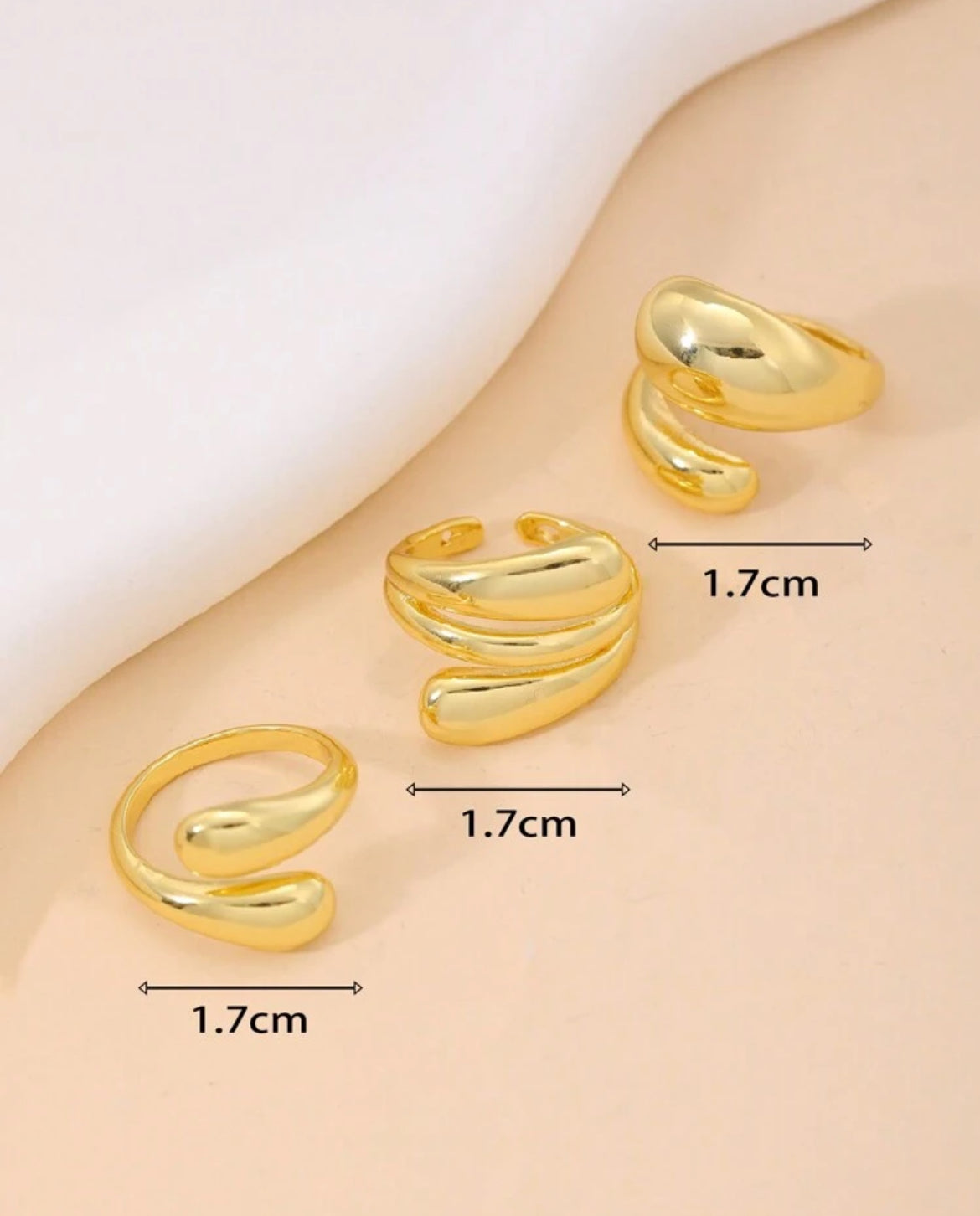 3pc Darey Ring Set