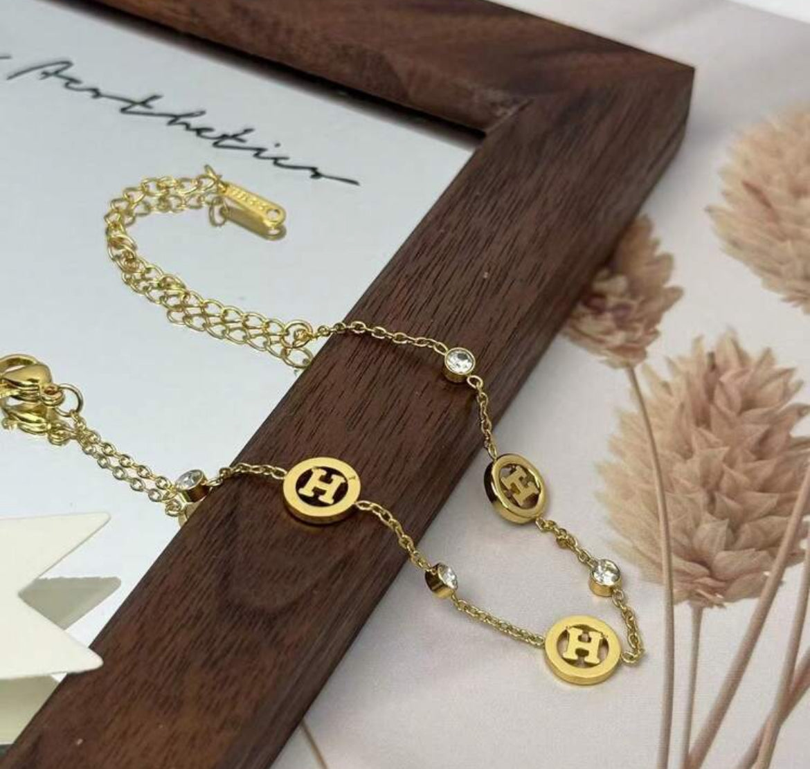 Darling 18K gold plated bracelet