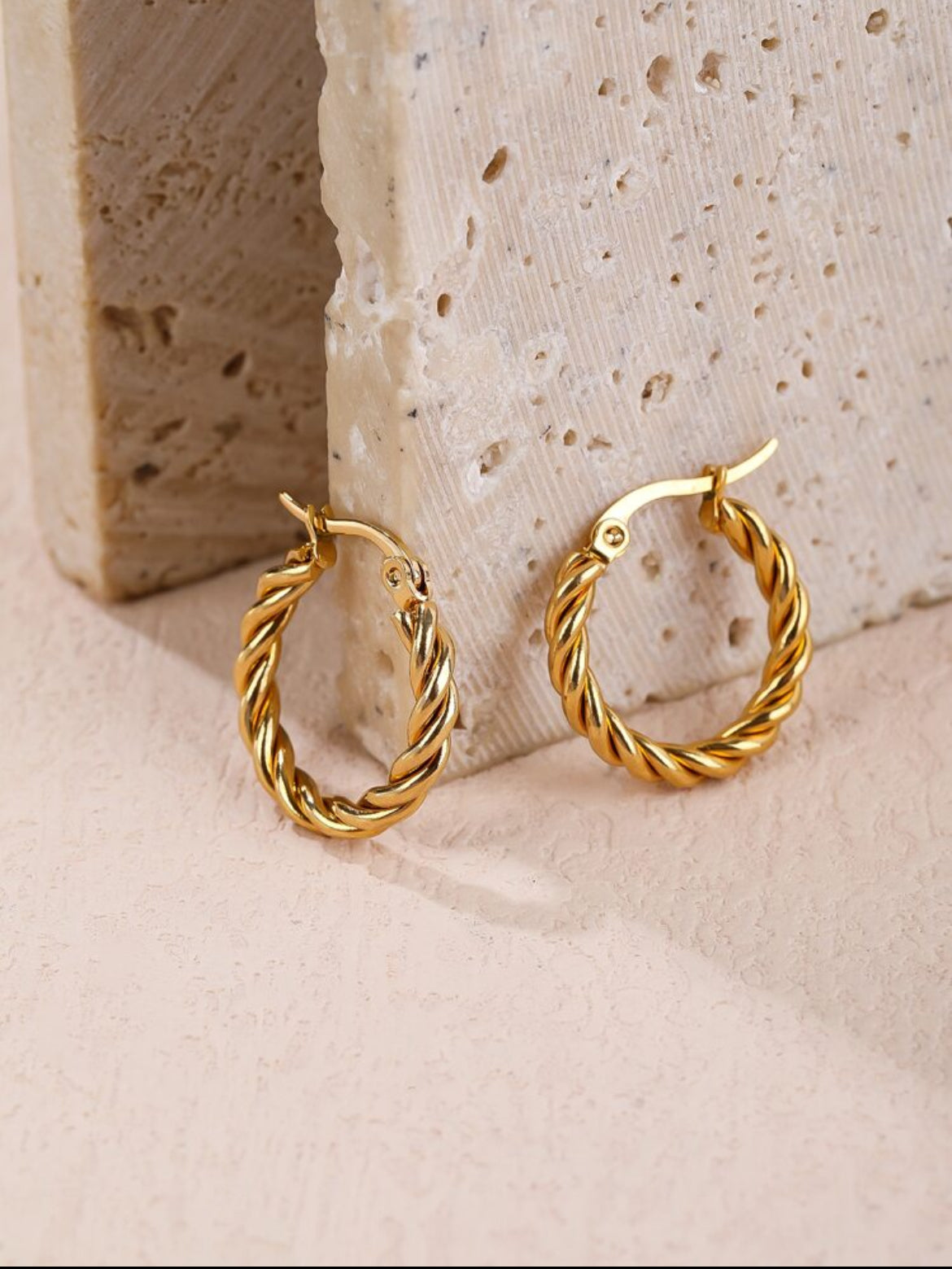Rope n Radiance earring hoops