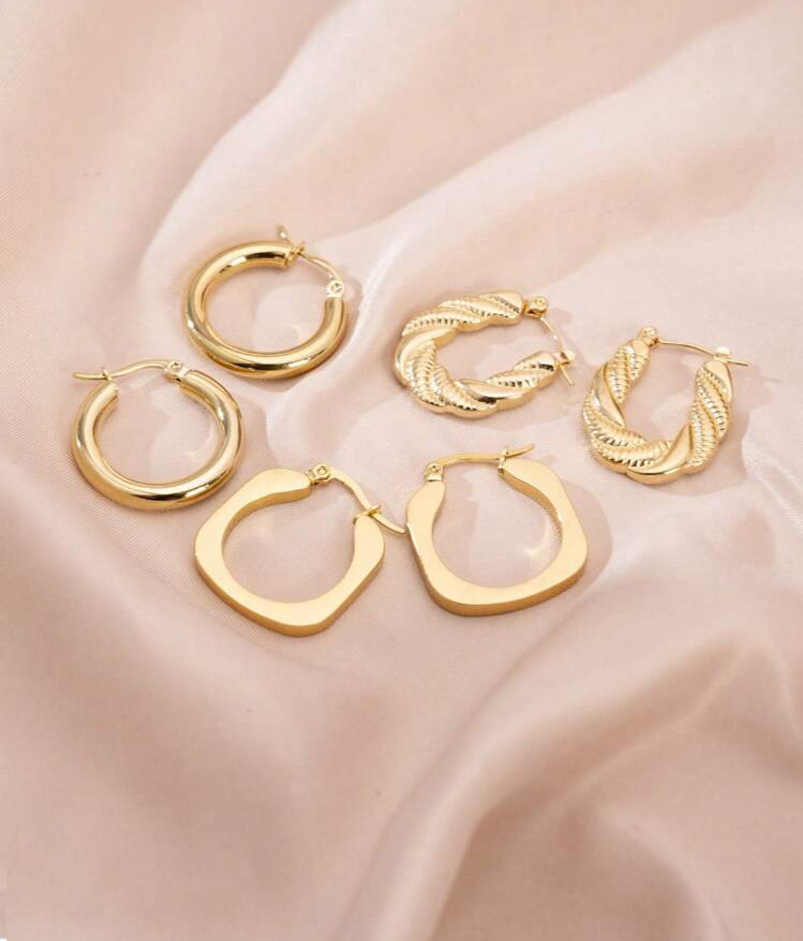 Amir 3 pc earring set