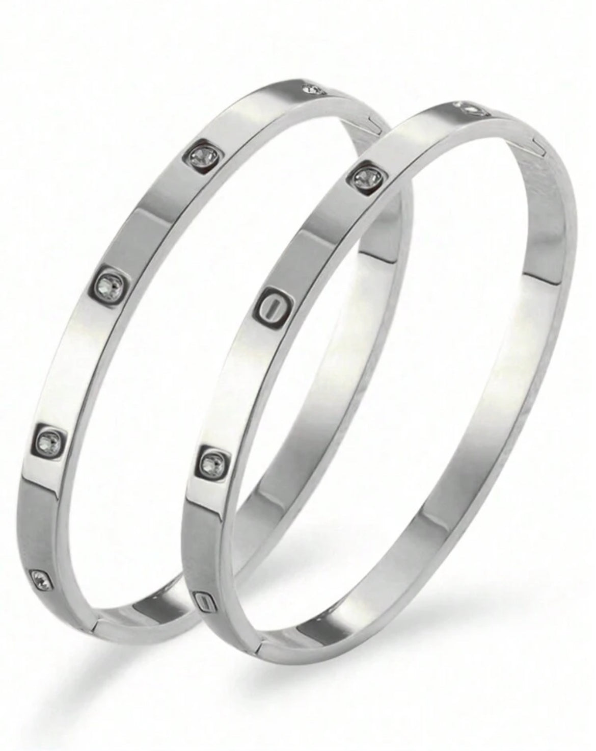 2pc Aniya Stainless Steel Bracelets