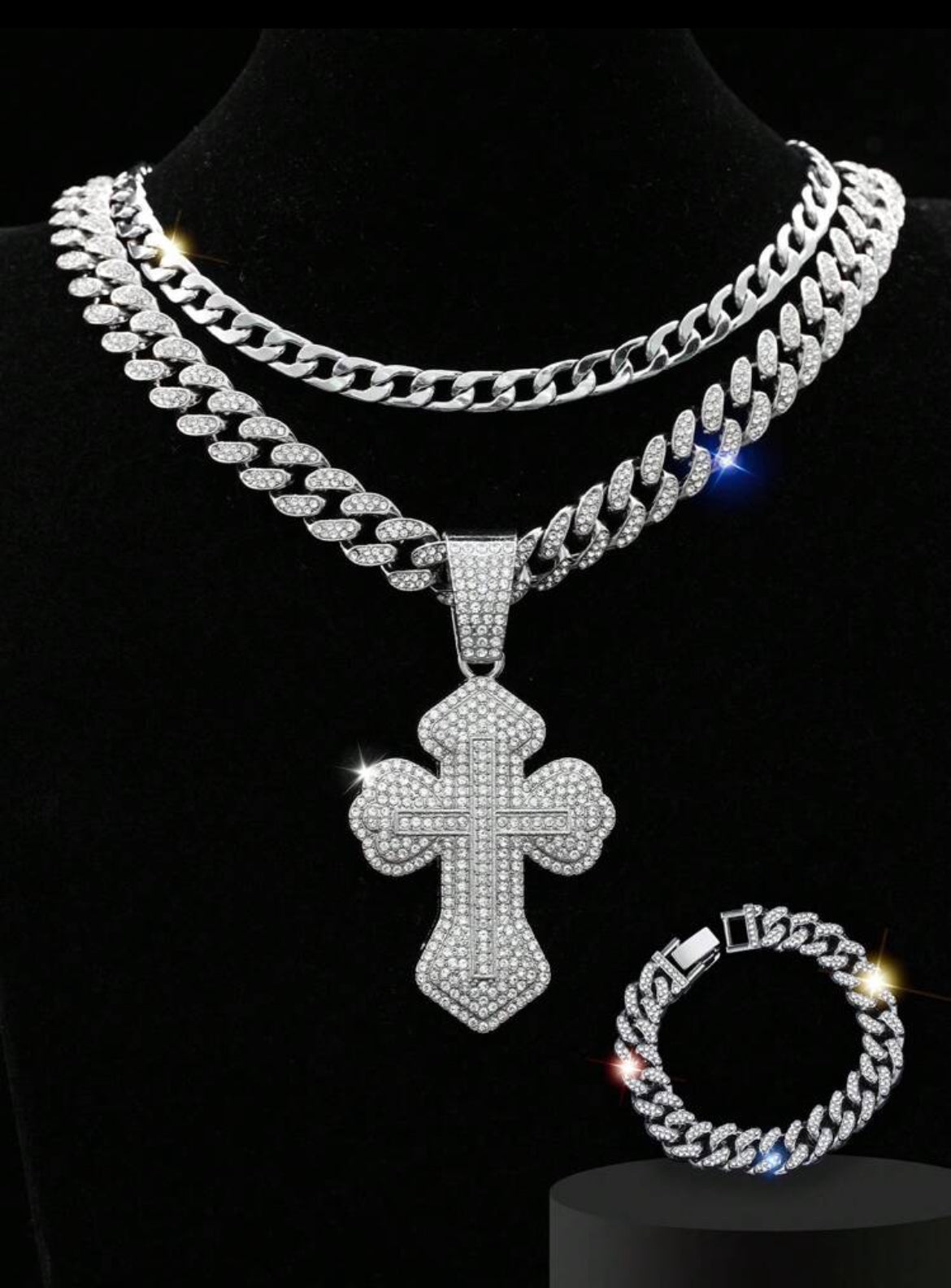 Cross Hip Hop Ice chain