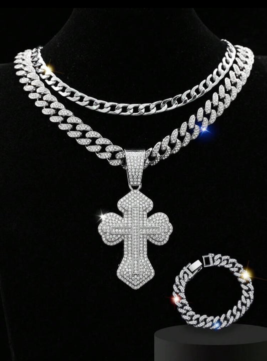 Cross Hip Hop Ice chain